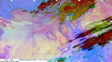 أمطار وبرق.. الأرصاد تحدد خريطة تقلبات الطقس المتوقعة خلال ساعات بمحافظات مصر
